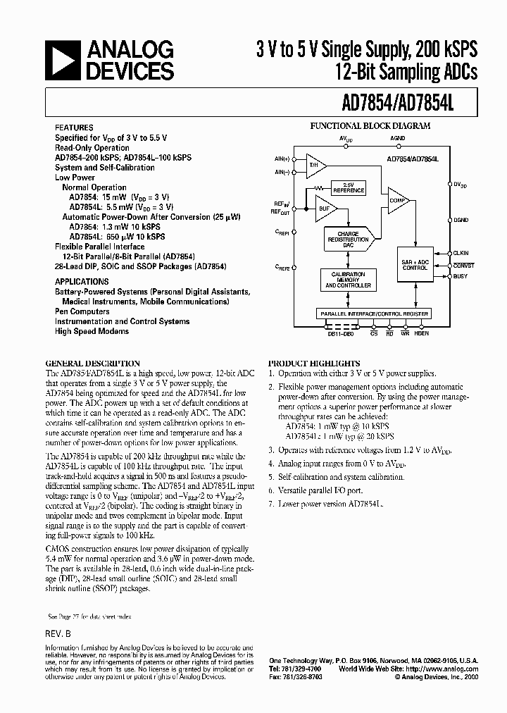 AD7854ARZ_6867740.PDF Datasheet