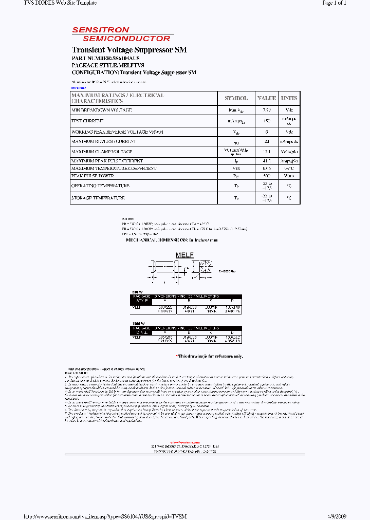 SS6104AUS_6921910.PDF Datasheet