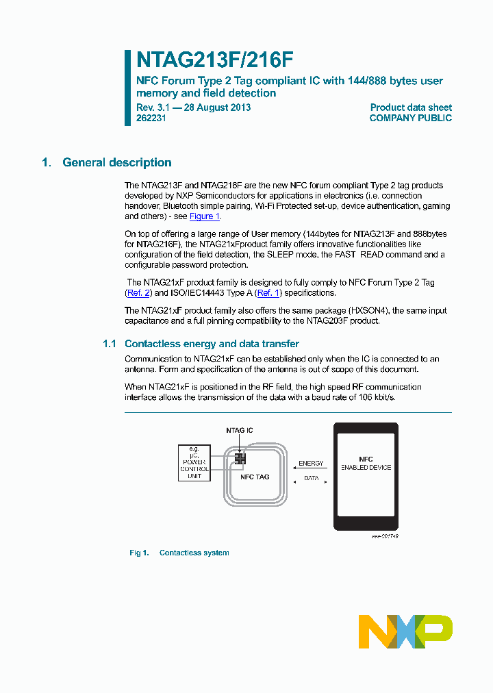 NTAG213F1308_6986587.PDF Datasheet