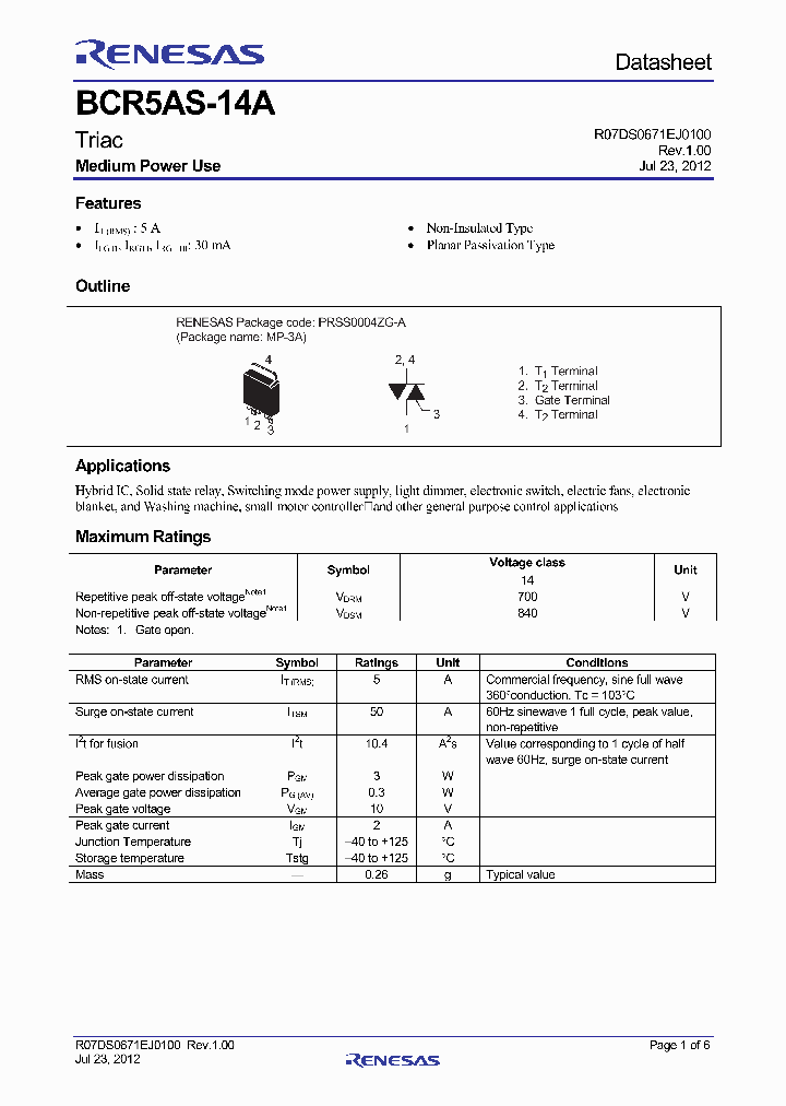 BCR5AS-14A-T13B00_7017472.PDF Datasheet