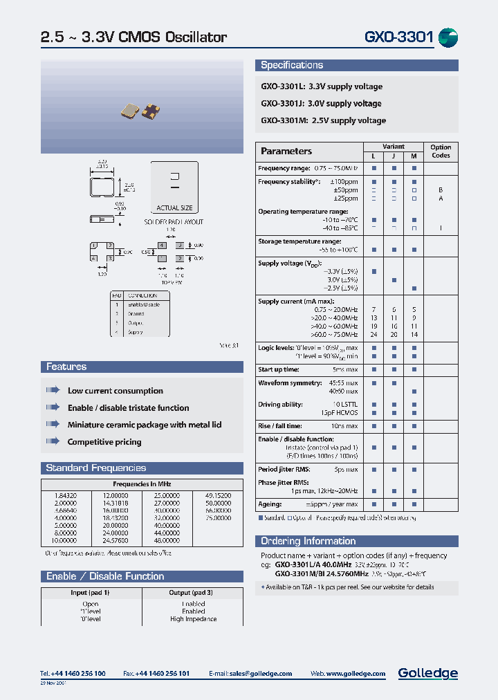 GXO-3301BI_7149484.PDF Datasheet