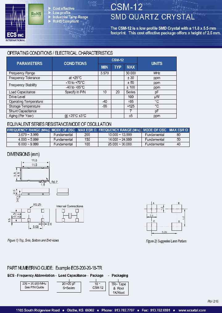 ECS-100-S-18-TR_7209885.PDF Datasheet
