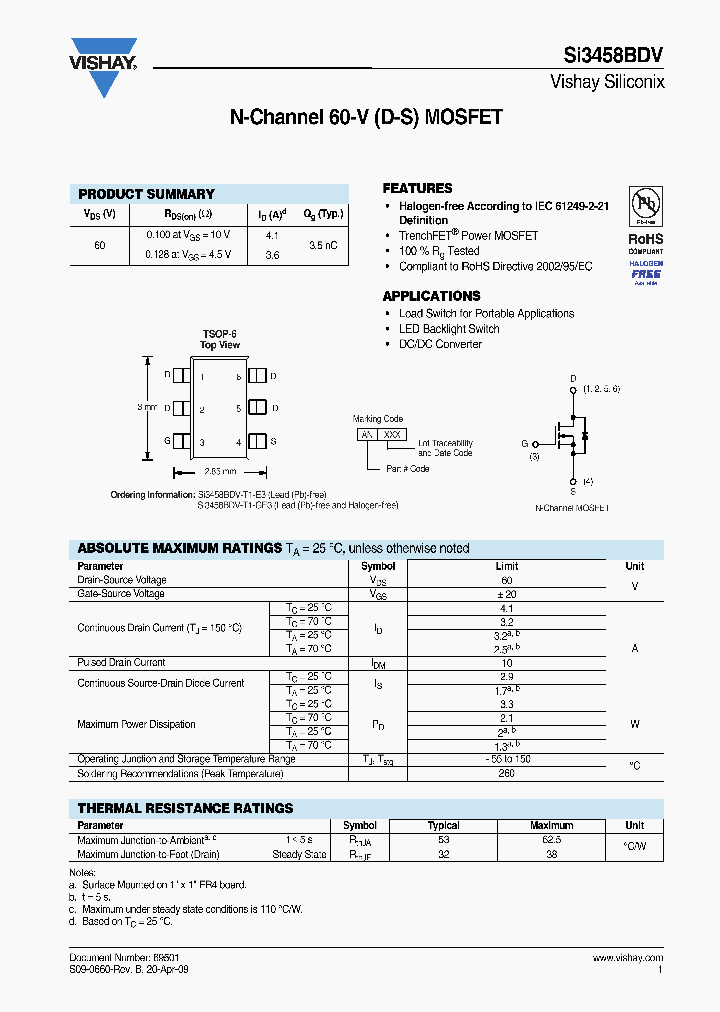 SI3458BDV-T1-GE3_7232662.PDF Datasheet