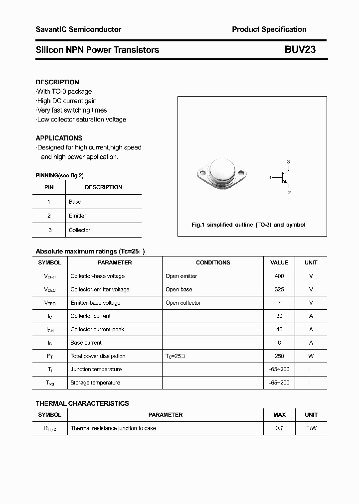 BUV23_7243939.PDF Datasheet