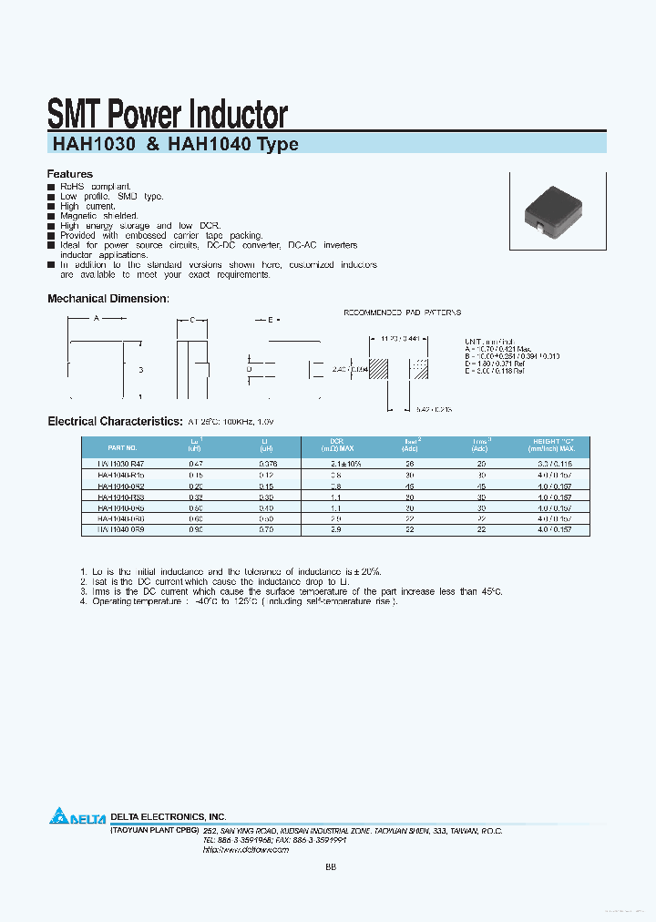 HAH1030_7245108.PDF Datasheet