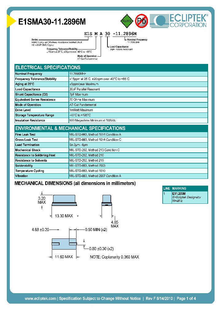 E1SMA30-112896M_7313875.PDF Datasheet