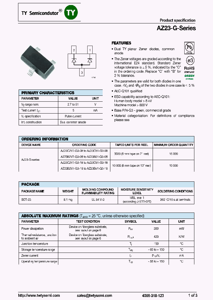 AZ23B8V2-G_7486803.PDF Datasheet