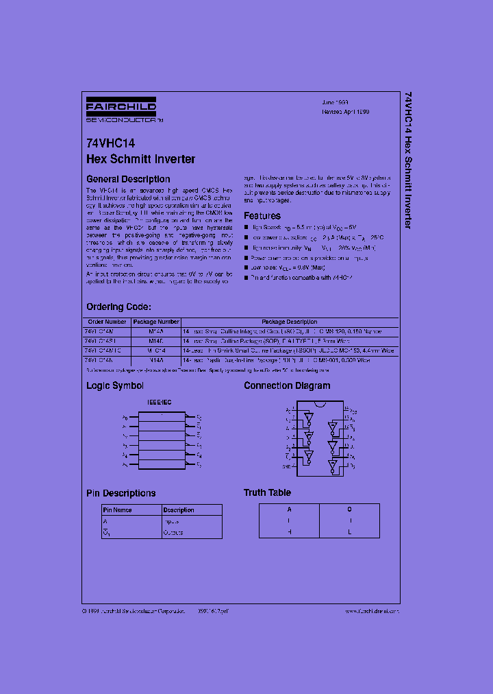 74VHC14CW_7502194.PDF Datasheet