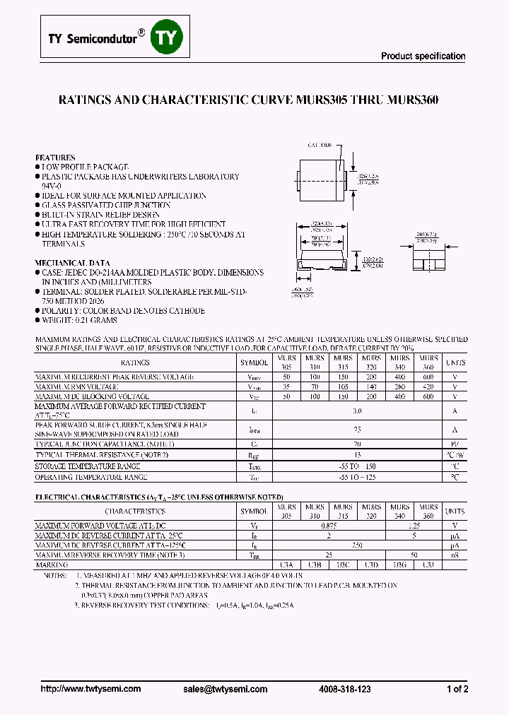 MURS305_7514606.PDF Datasheet