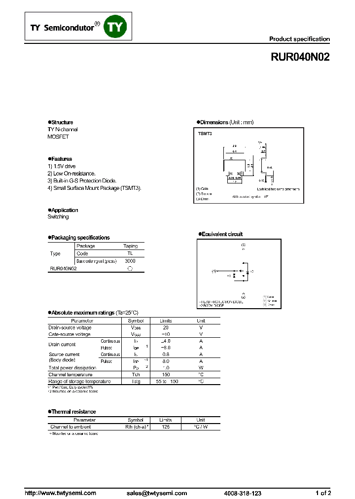 RUR040N02_7525537.PDF Datasheet