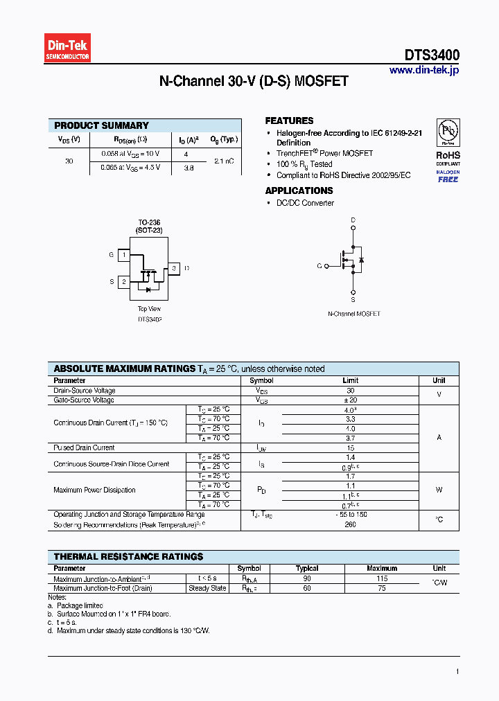 DTS3400_7614913.PDF Datasheet