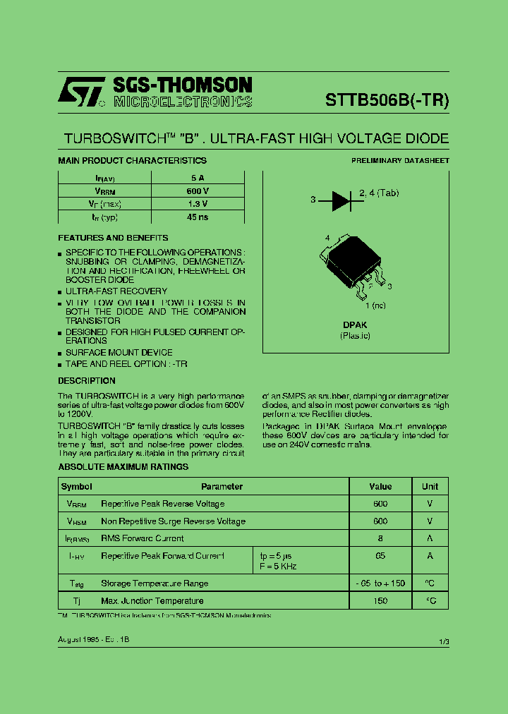 STTB506B_7685876.PDF Datasheet