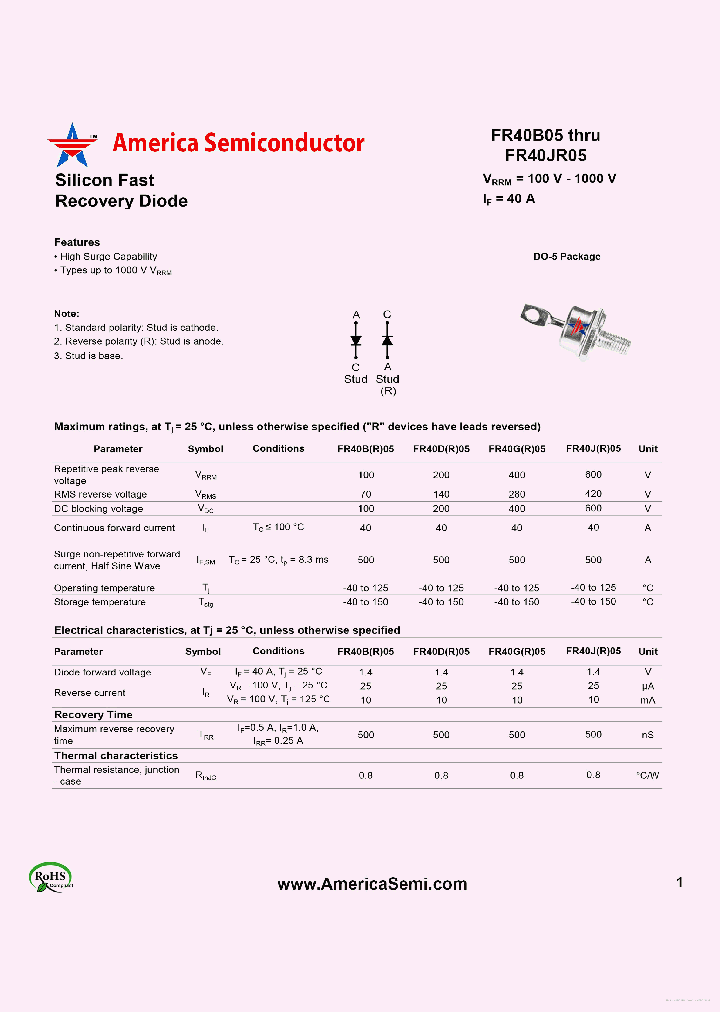 FR40J05_7749943.PDF Datasheet