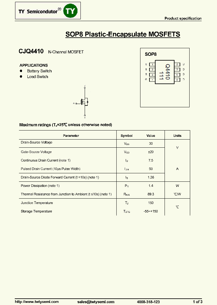 CJQ4410_7914322.PDF Datasheet