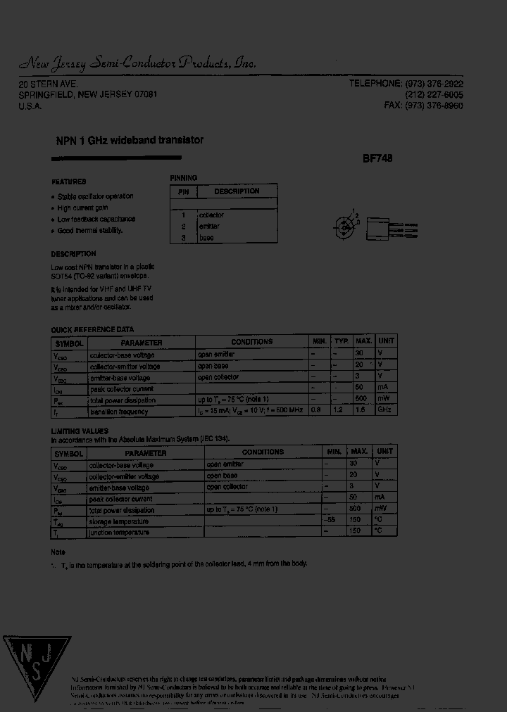 BF748_8057078.PDF Datasheet