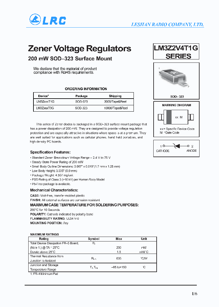 LM3Z43VT1G-15_8183322.PDF Datasheet