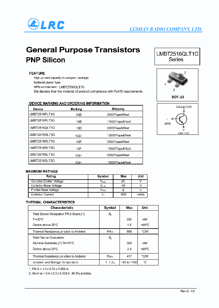 LMBT2516QLT1G-15_8229649.PDF Datasheet