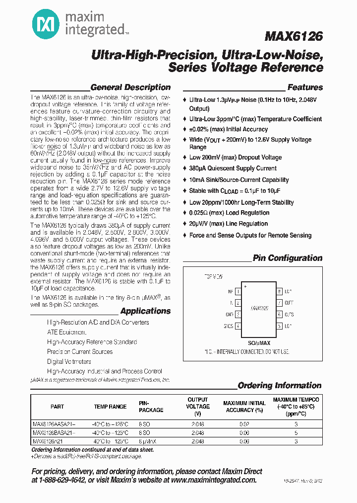 MAX6126-12_8248915.PDF Datasheet