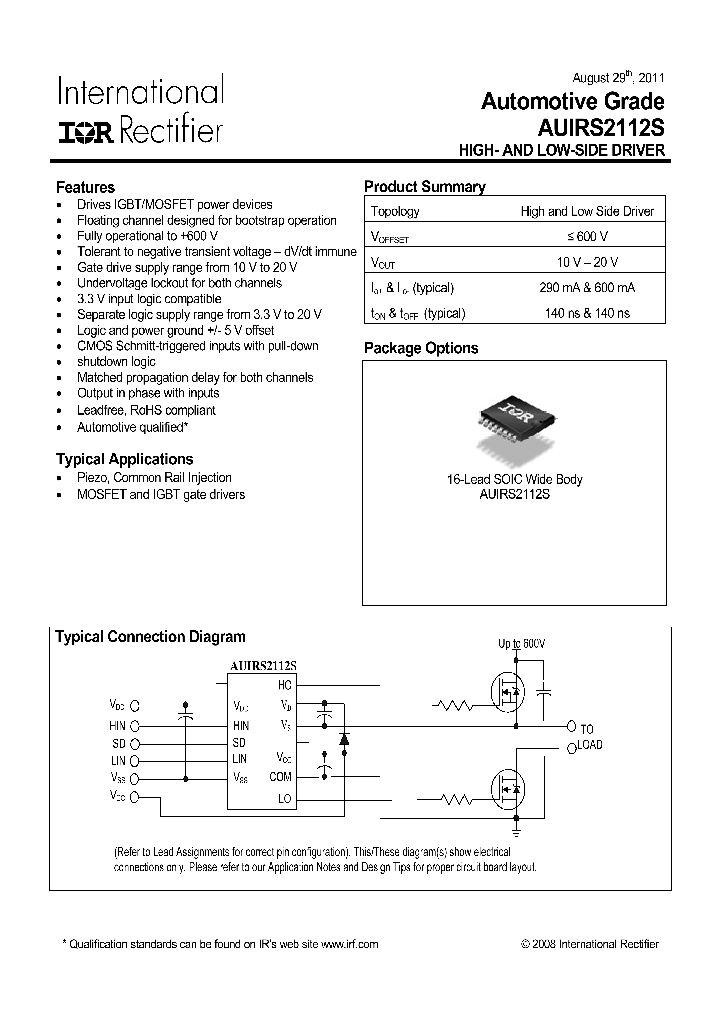 AUIRS2112S_8257598.PDF Datasheet