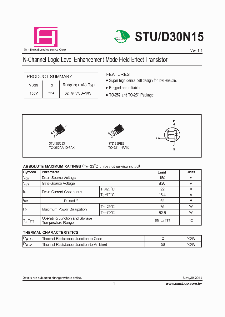 STD30N15_7878469.PDF Datasheet