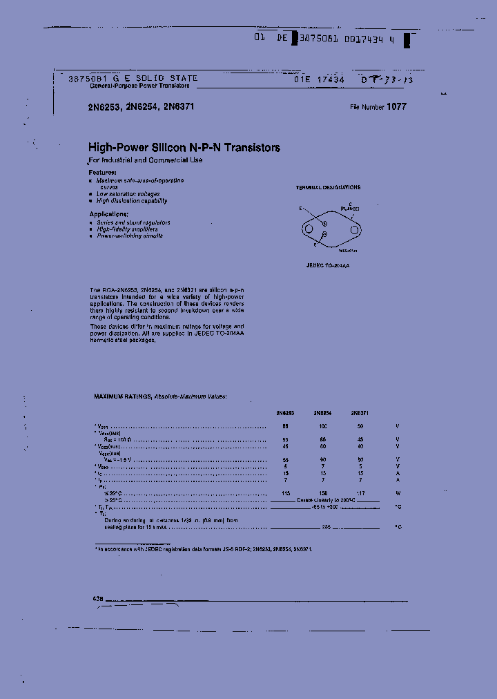 2N6253_8299049.PDF Datasheet