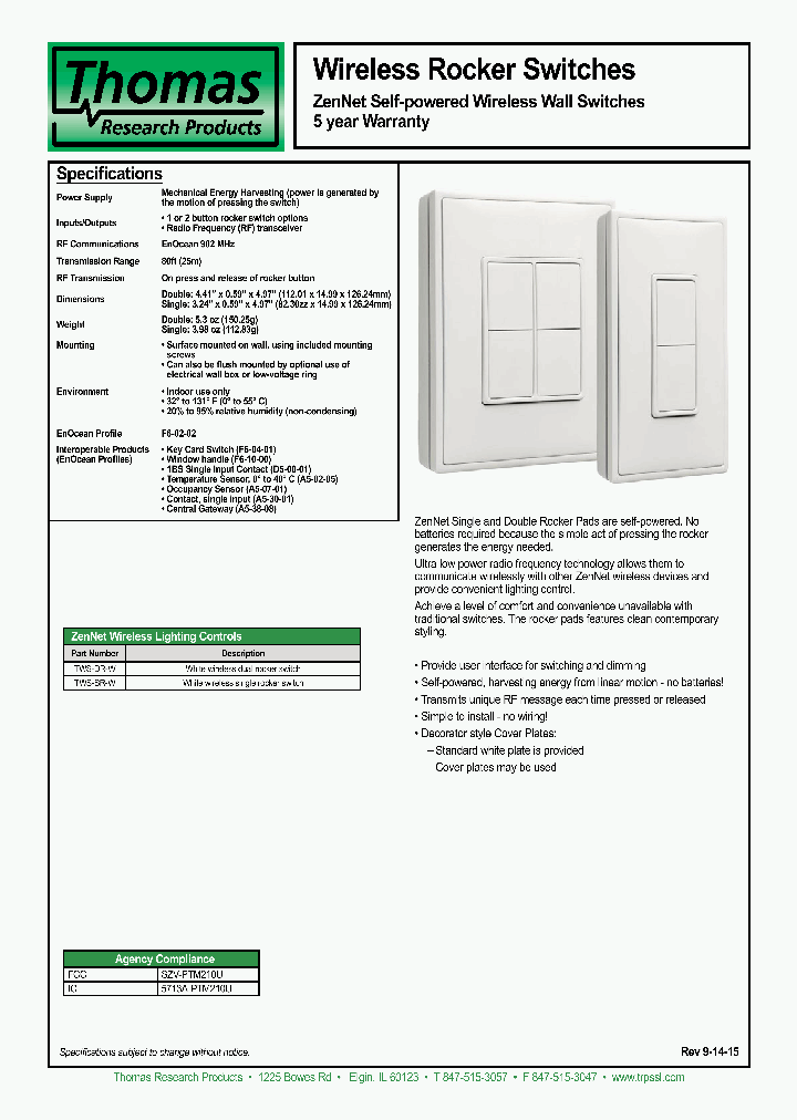 TWS-DR-W_8299078.PDF Datasheet