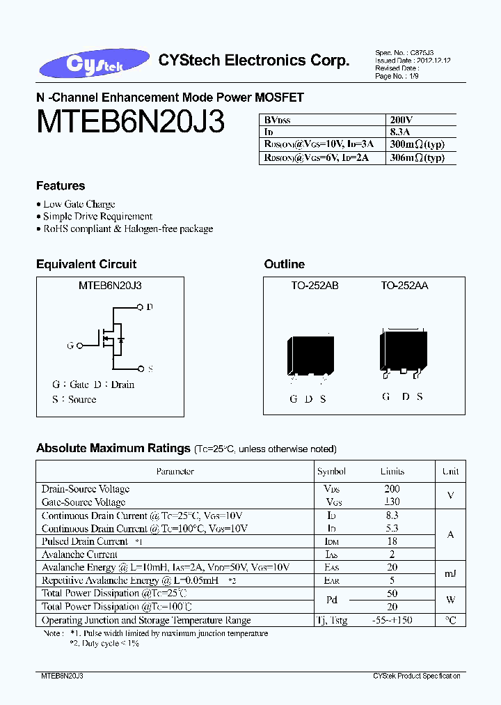 MTEB6N20J3_8301647.PDF Datasheet