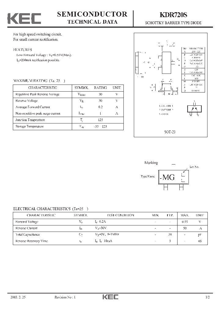 KDR720S-15_8325302.PDF Datasheet