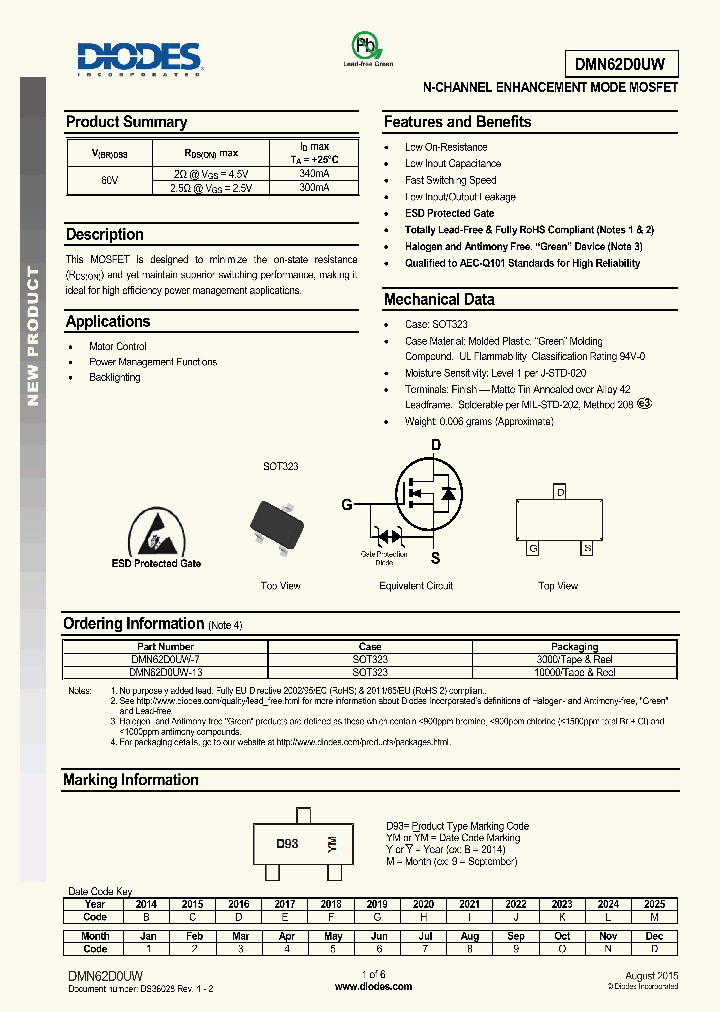 DMN62D0UW_8335749.PDF Datasheet