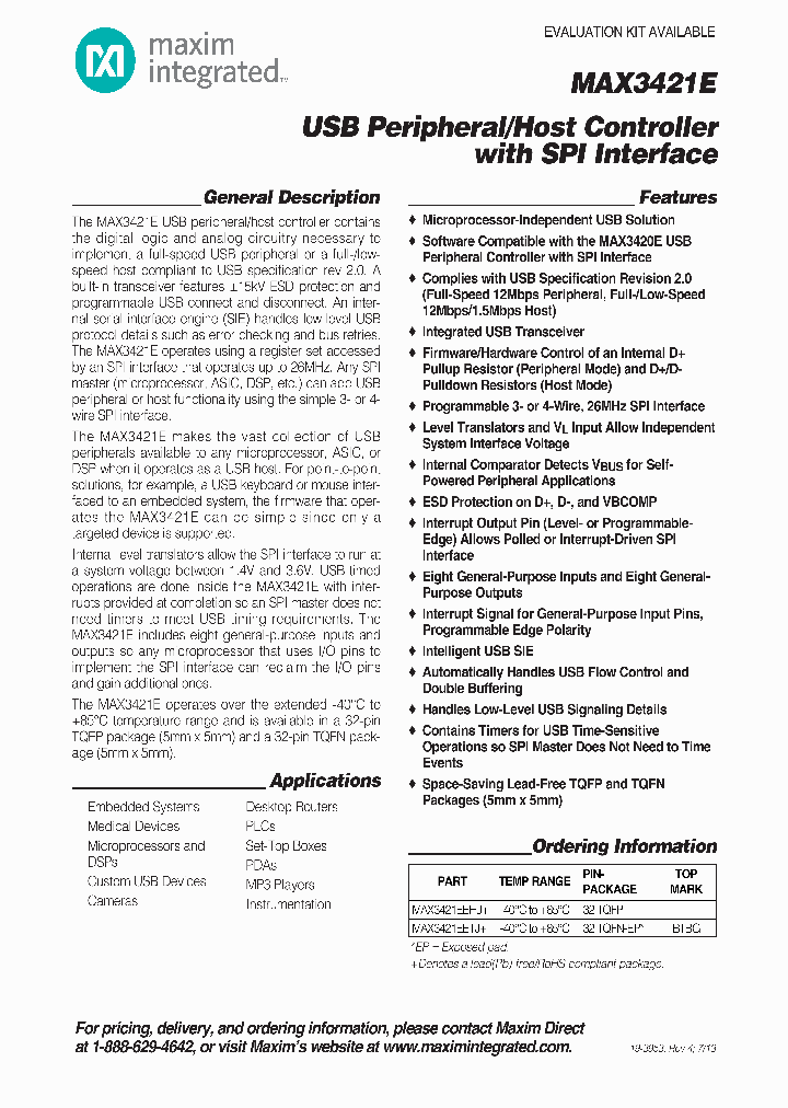 MAX3421EETJ_8366120.PDF Datasheet