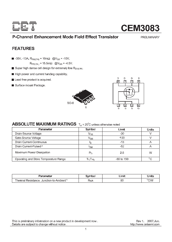 CEM3083_8380076.PDF Datasheet