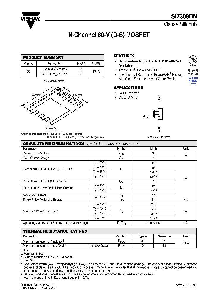 SI7308DN_8382393.PDF Datasheet