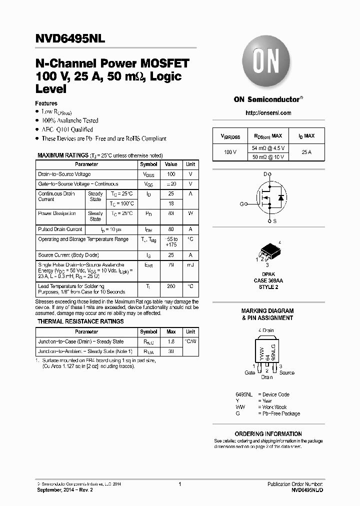 NVD6495NLT4G_8482288.PDF Datasheet