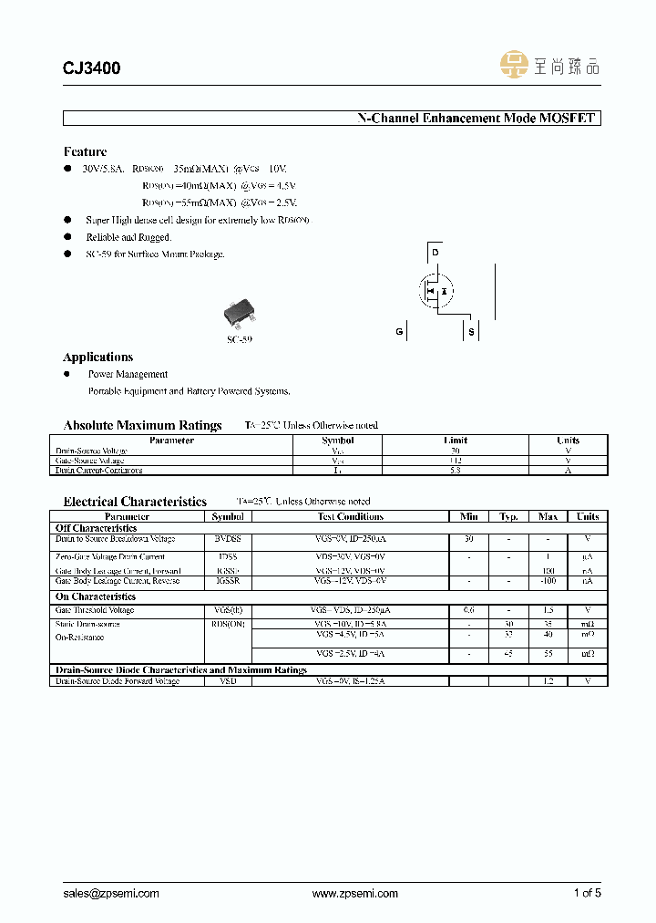 CJ3400_8533644.PDF Datasheet