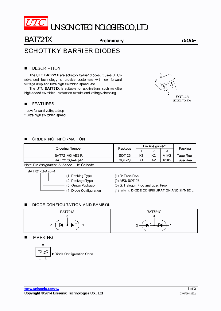 BAT721CG-AE3-R_8583336.PDF Datasheet