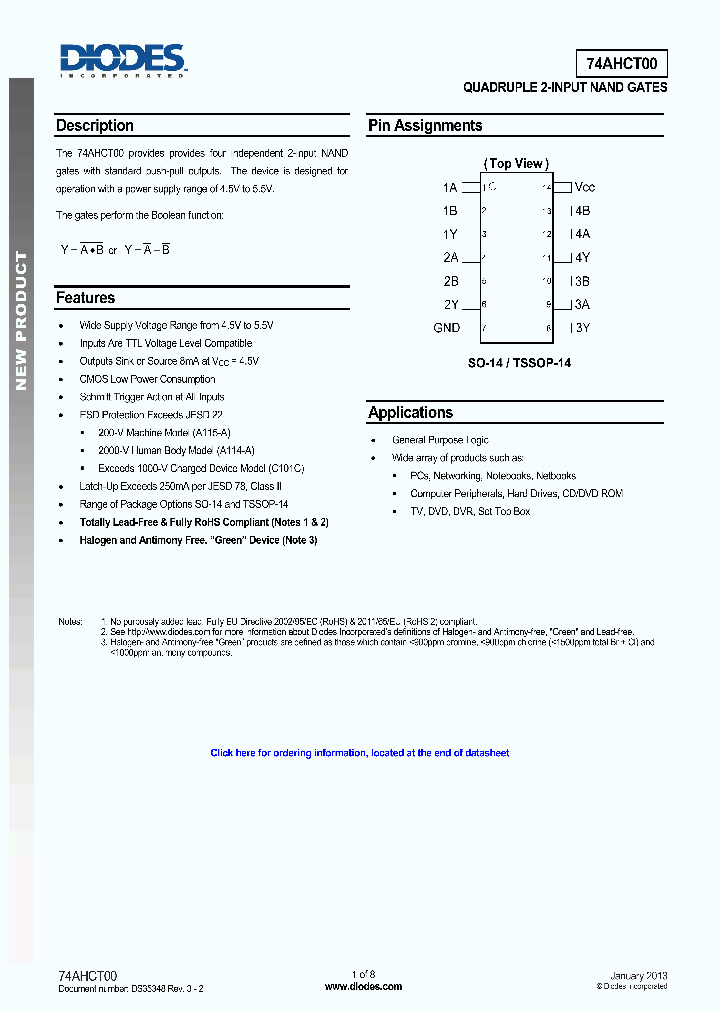 74AHCT00T14-13_8651663.PDF Datasheet