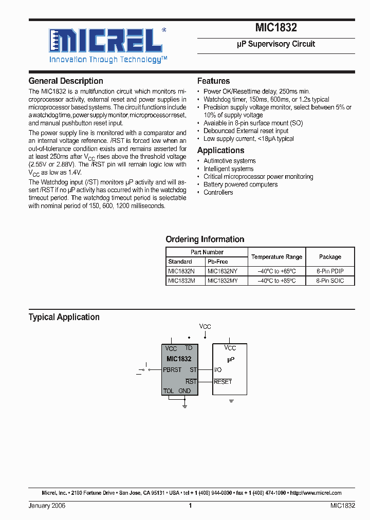 MIC1832MY_8748614.PDF Datasheet