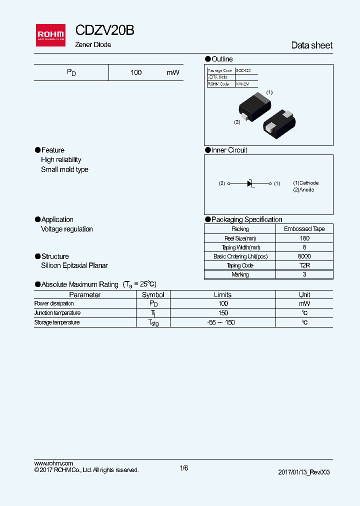 CDZV20B_8764877.PDF Datasheet