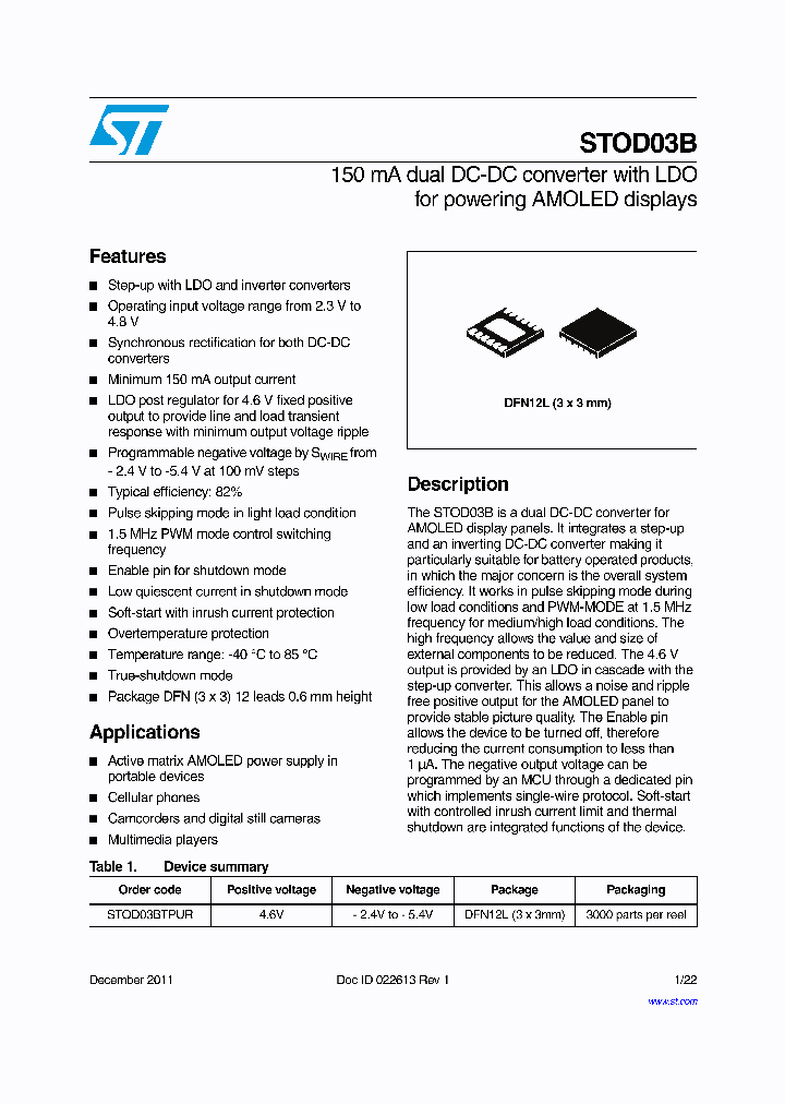 STOD03B_8793139.PDF Datasheet