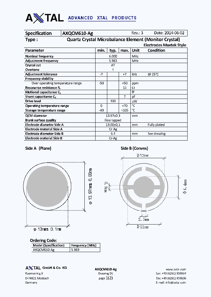 AXQCM610-AG_8868858.PDF Datasheet