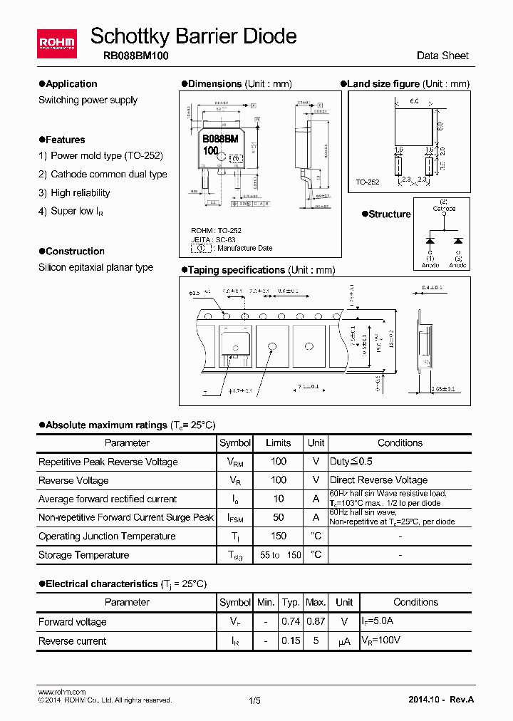 RB088BM100_8890962.PDF Datasheet