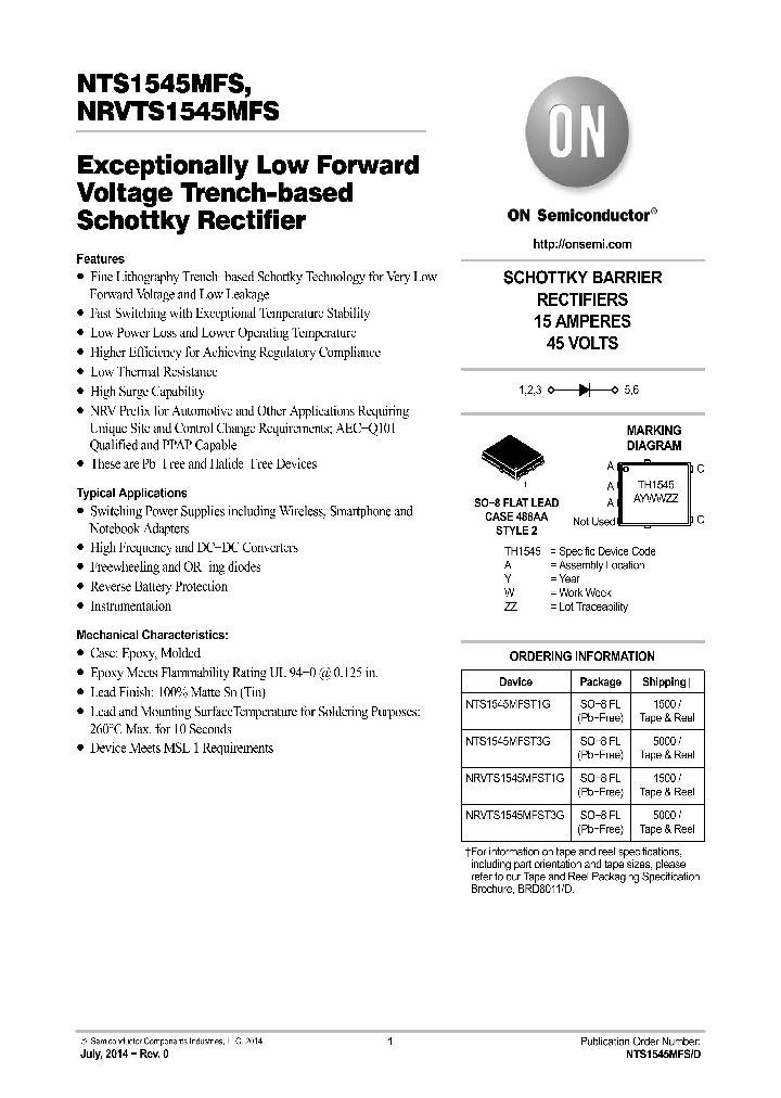 NRVTS1545MFST3G_8920768.PDF Datasheet