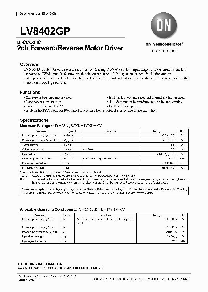 LV8402GP-TE-L-H_8923703.PDF Datasheet