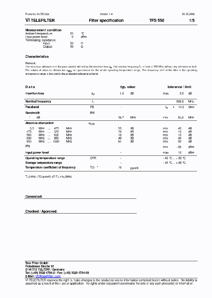 TFS550_8944386.PDF Datasheet