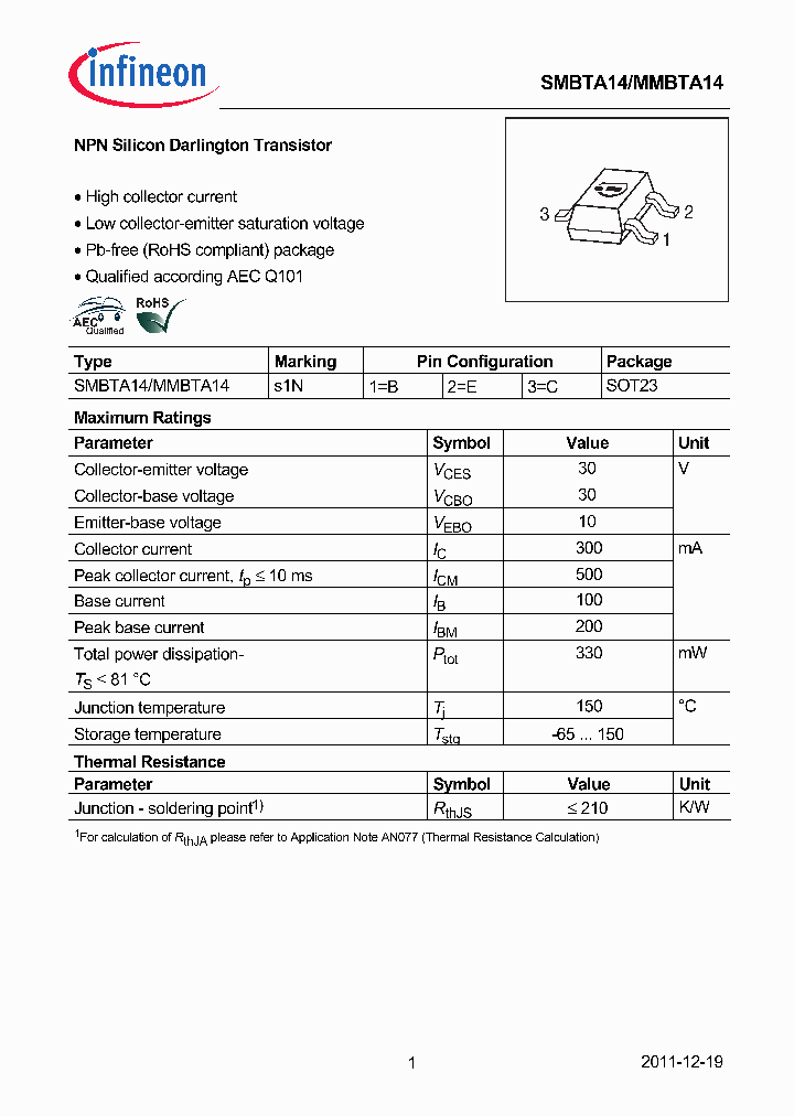 SMBTA14_8977952.PDF Datasheet