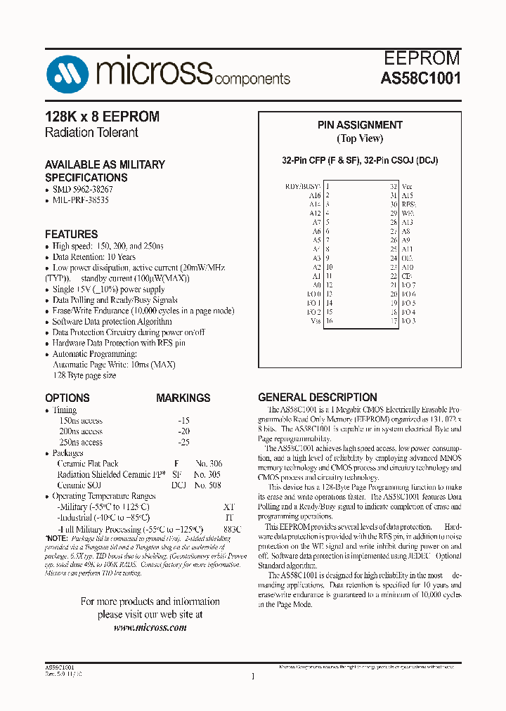 AS58C1001_8992070.PDF Datasheet