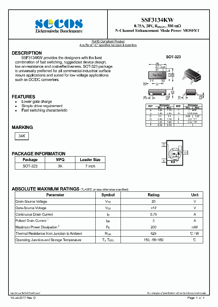 SSF3134KW_8993645.PDF Datasheet