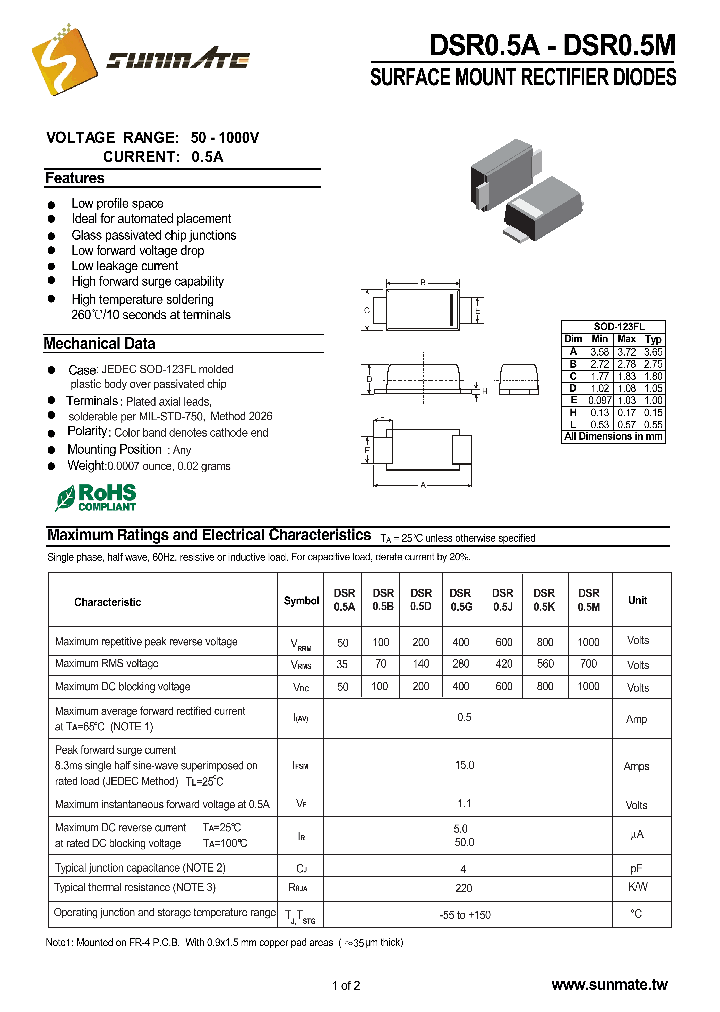 DSR05A_9006299.PDF Datasheet