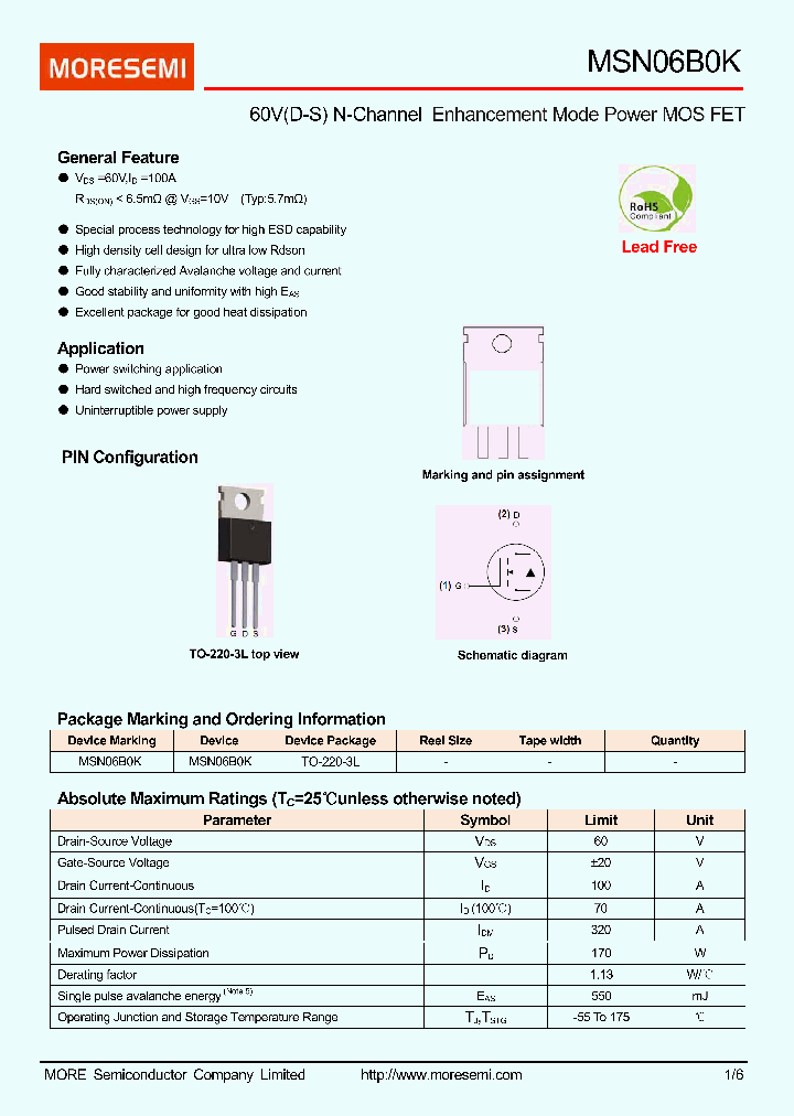 MSN06B0K_9013965.PDF Datasheet