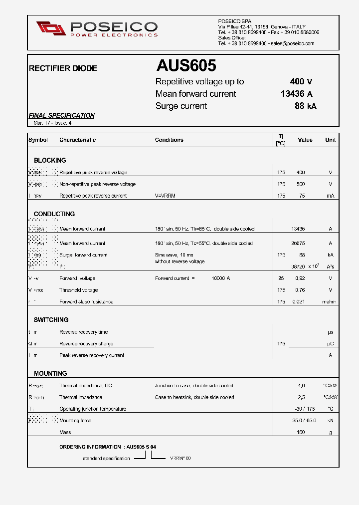 AUS605_9014814.PDF Datasheet